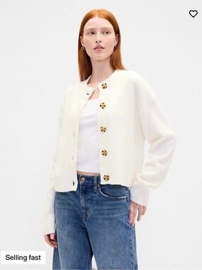 Gap CashSoft Oversized Chunky Cardigan NWT Women’s Size Small Petite